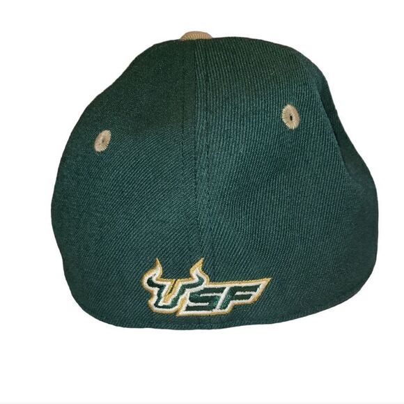 USF Bulls baseball Cap hat, dark green with embroidered logo - Picture 4 of 5